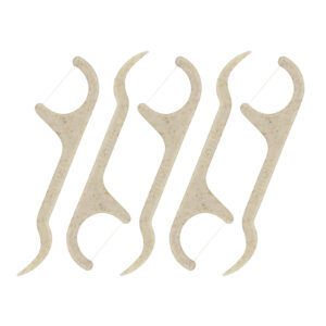 Lindo Eco Floss Picks - Disposable and Eco-friendly - 75pcs/pk