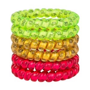 Lindo Large SwirlyDo Tropical Series - 6pcs/pk - Pineapple