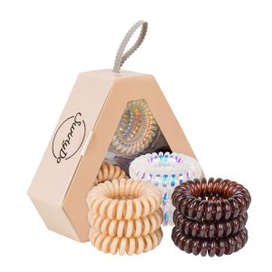 Lindo Small SwirlyDo Hexagon Gift Pack - 9pcs/pk - Golden Beige