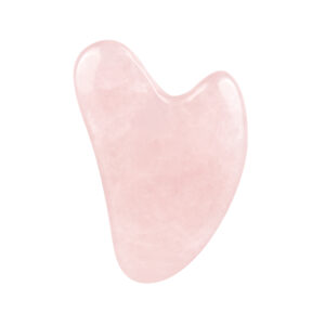 Lindo Contour Rose Quartz Gua Sha - 100% Natural Rose Quartz