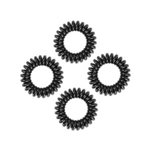 Lindo Small SwirlyDo - 4pcs/pk - Black
